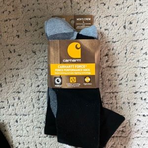MENS CARHARTT SOCKS SIZE LARGE (6-12)- 3 pairs